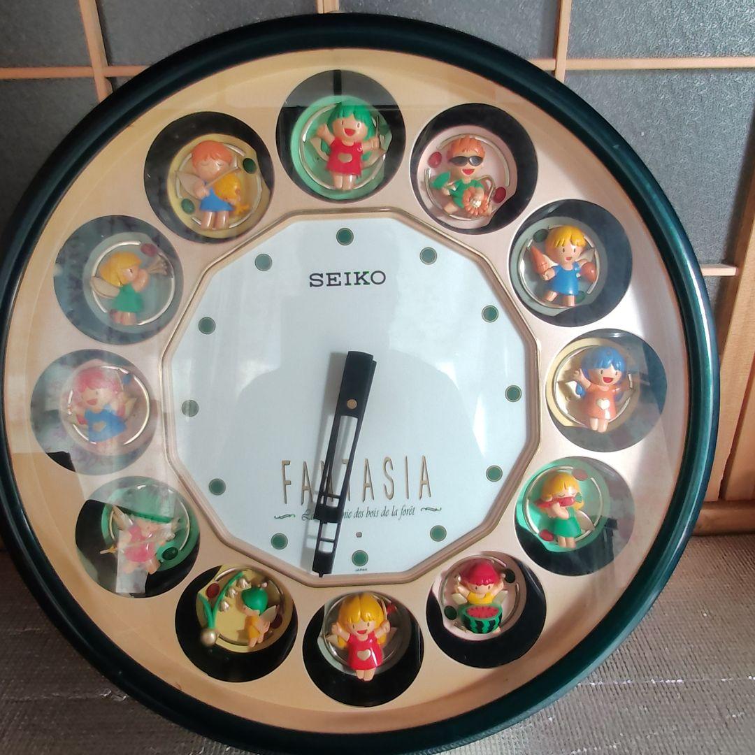 希少　SEIKO セイコー ファンタジア からくり時計 RE540M 動作確