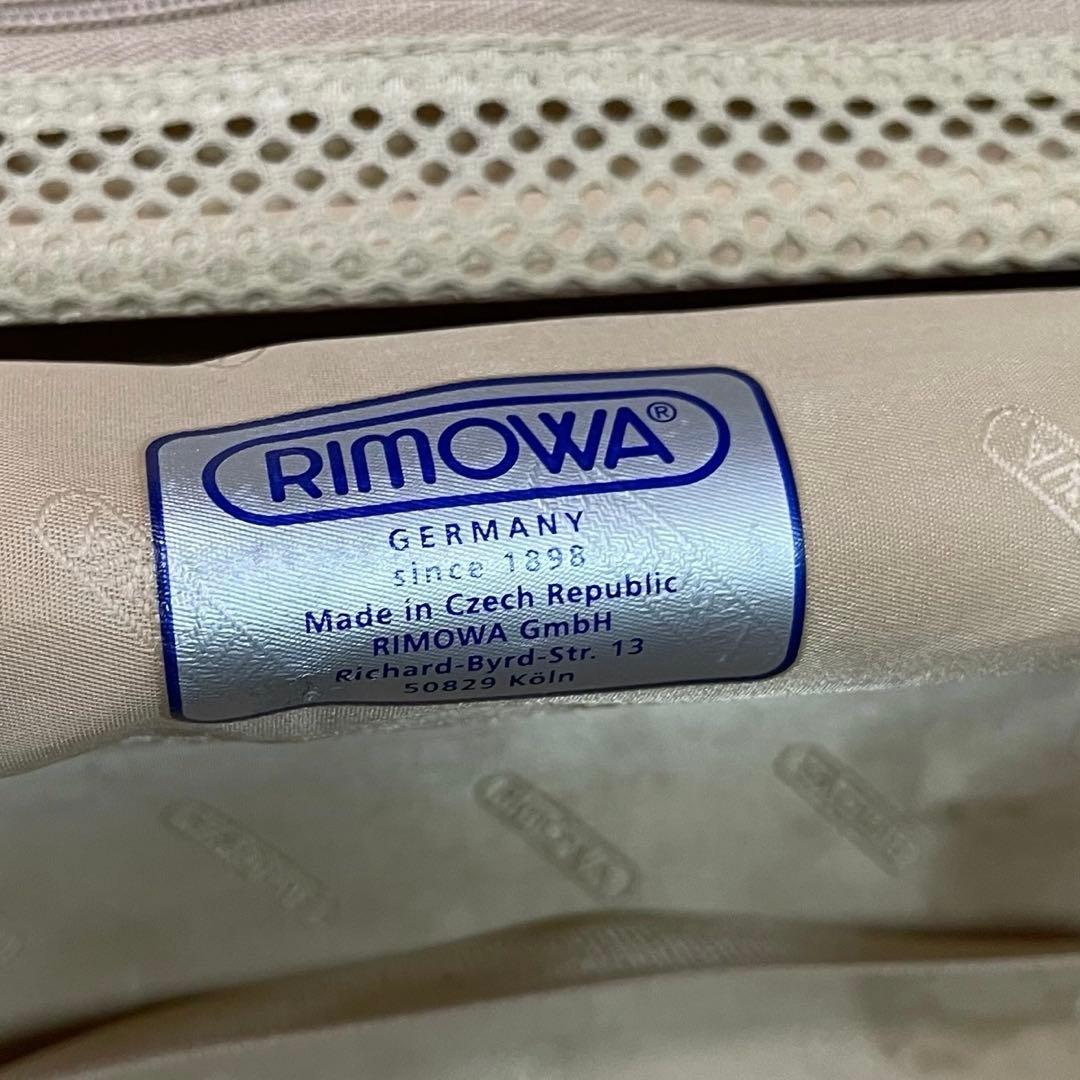 リモワ キャリーケース スーツケース サルサ 四輪 トラベル ビジネス レッド