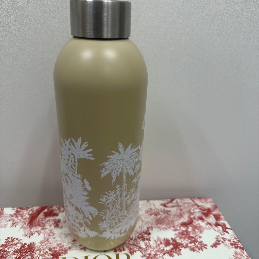 新品未使用Dior 花柄 ステンレス水筒 約500ml