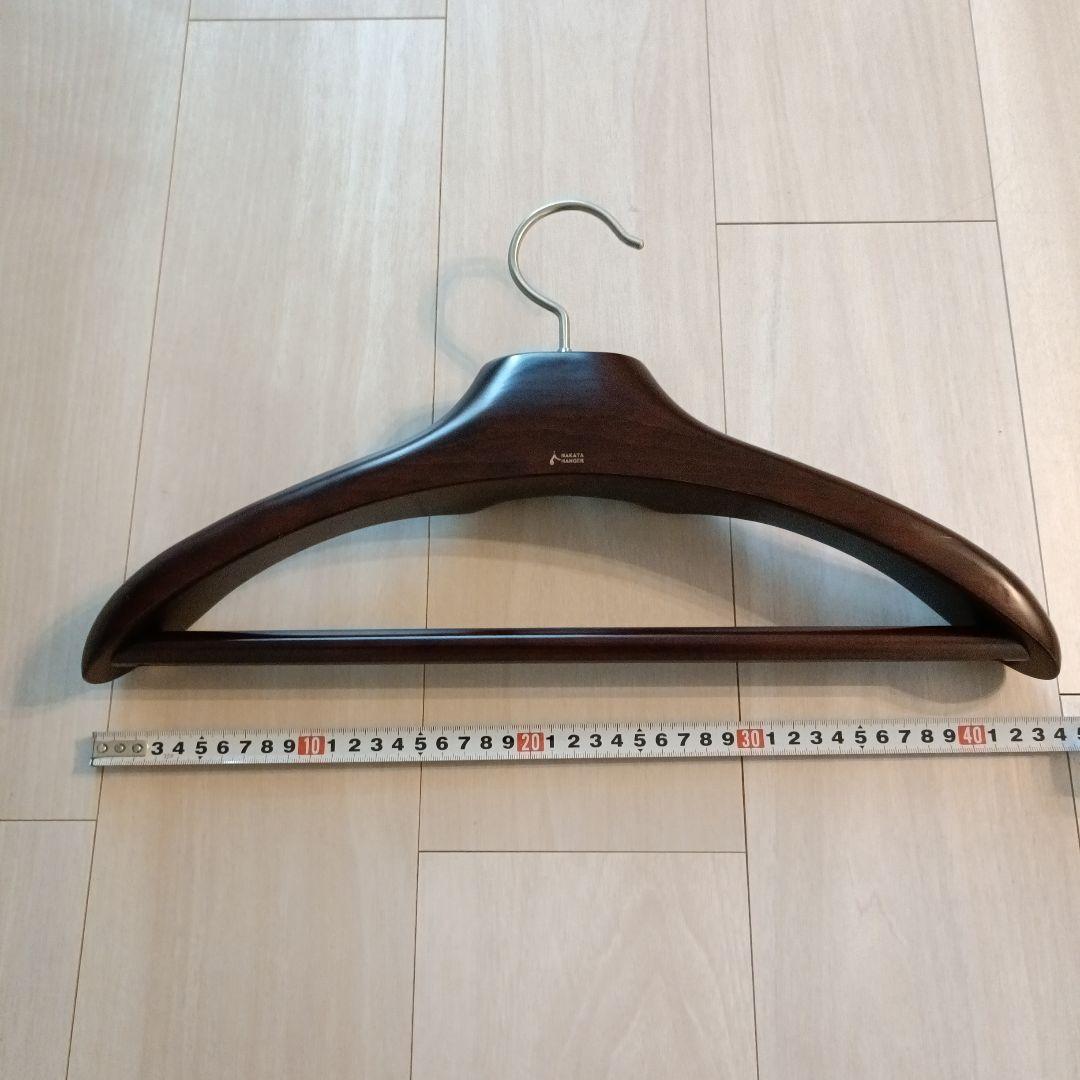 【NAKATA HANGER】 木製ハンガー ダークブラウン