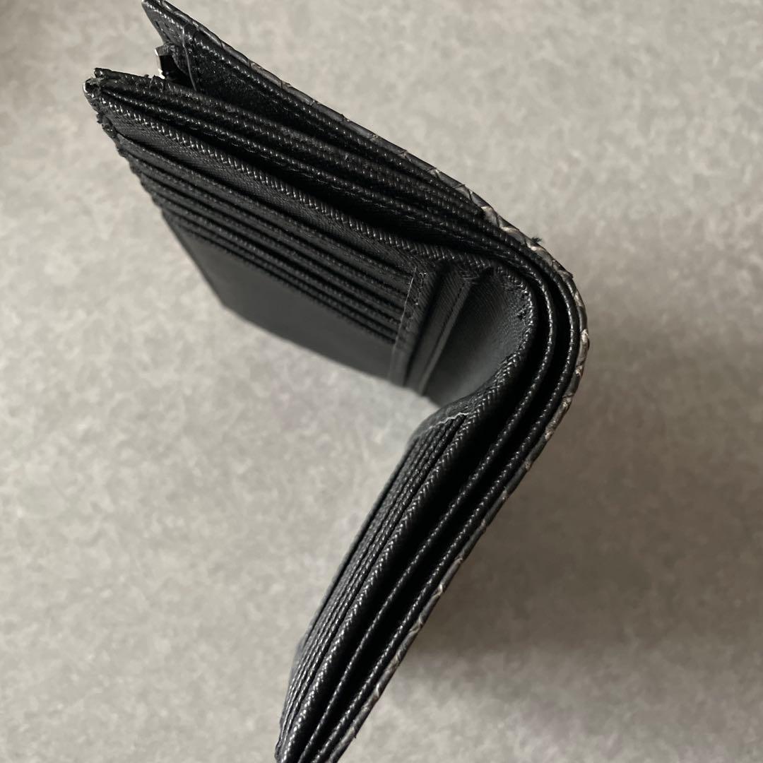 【最終値下げ　値引無し】アルテミス　クラシック　グレーパイソン　ミディアムサイズ