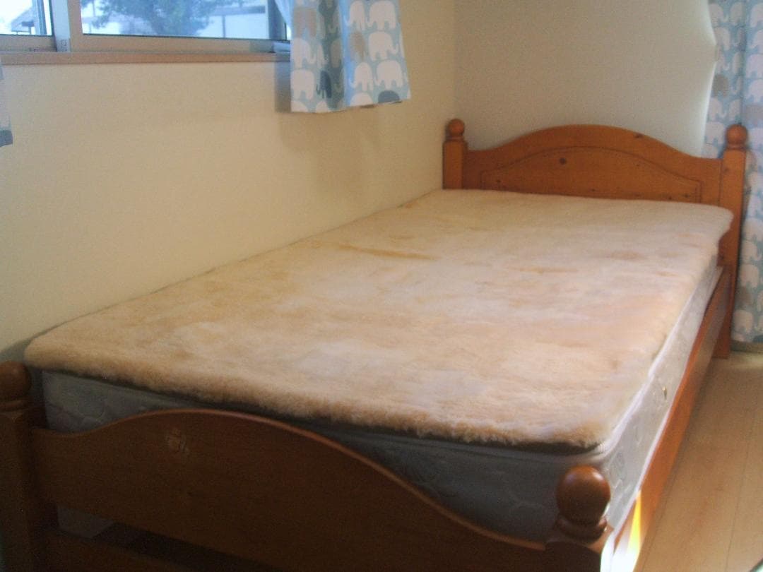 決算最終価格❗️新品＊オーストラリア原皮２５ミリ＊ムートンシーツ（シングル）