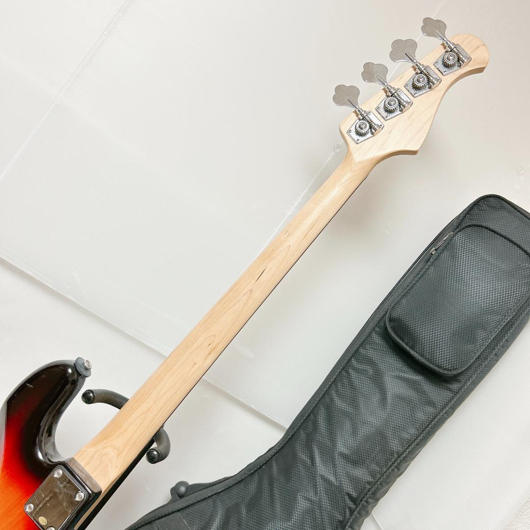 美品 Bacchus バッカス JAZZ BASS ジャズベース 左 レフティー