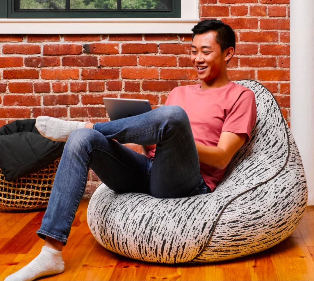 ヨギボー　yogibo ラウンジャー　Luxe ラックス　ライトグレー