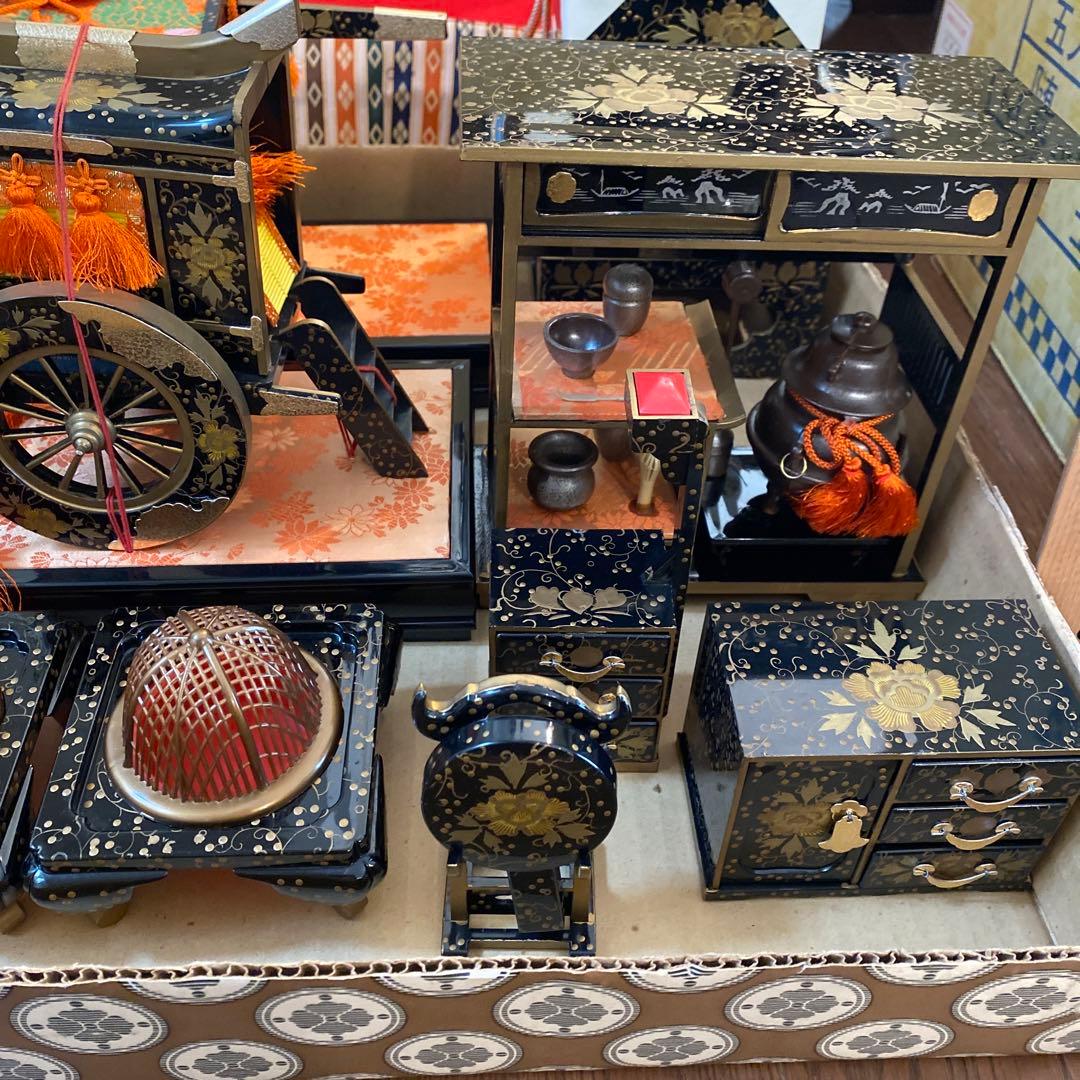 雛人形 お道具 段飾り 昭和45年 昭和 昭和レトロ ひな祭り 桃の節句