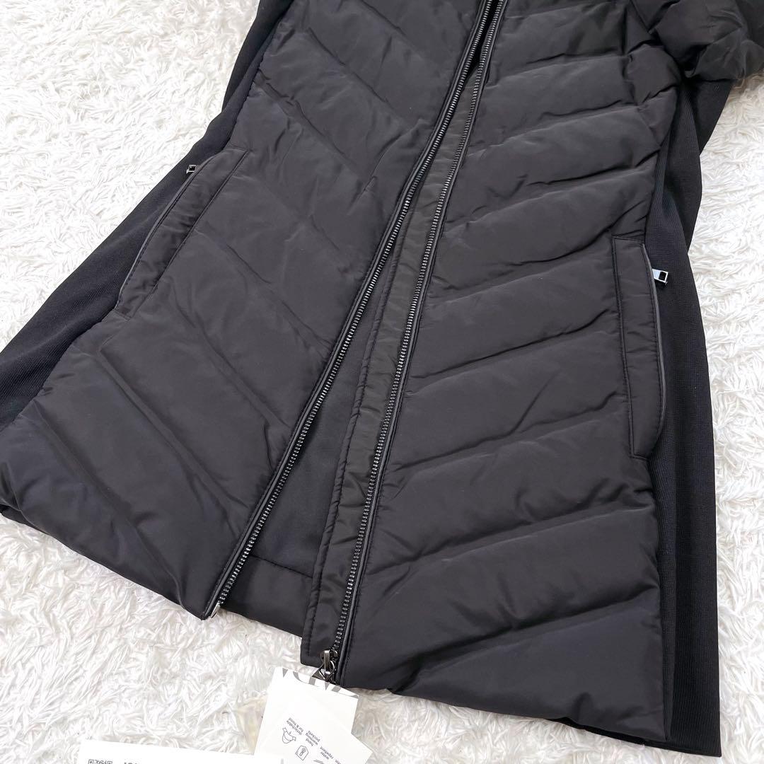 新品✨️ZARA ザラ 美シルエット グレーダックダウンジャケット シームレス M