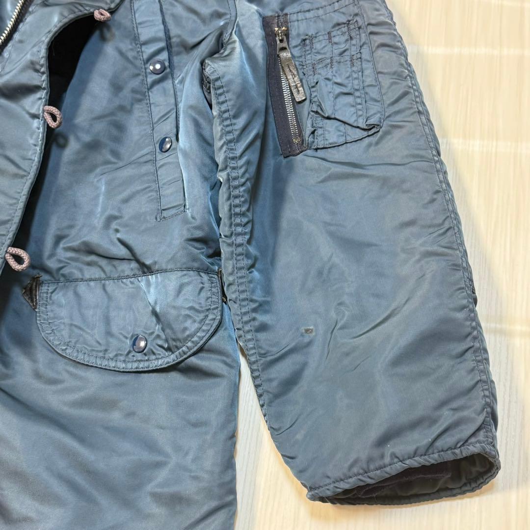 80s ALPHA N3B USA製 旧タグ 3本タグ ミリタリージャケット