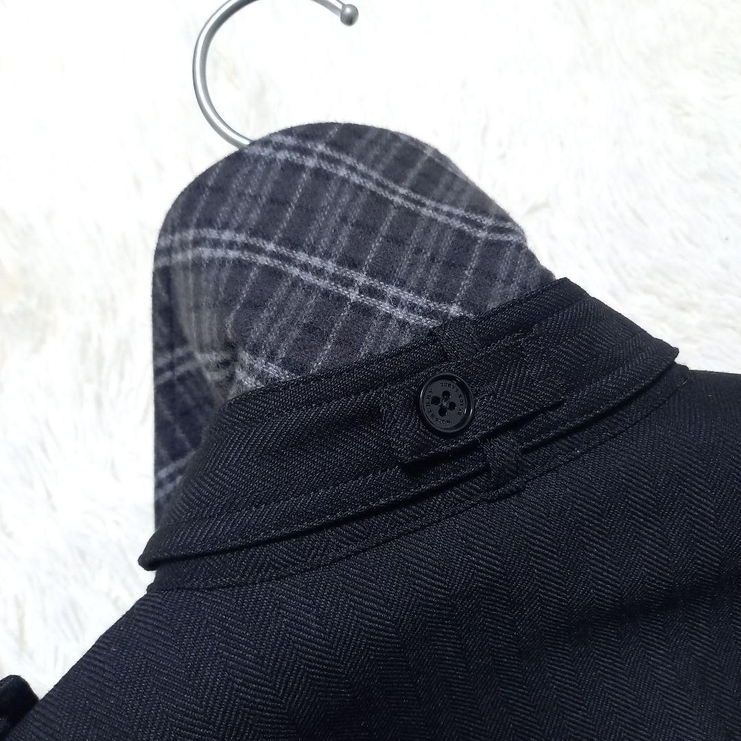 ●美品●　バーバリーブラックレーベル　トレンチコート　ライナー　ヘリンボーン