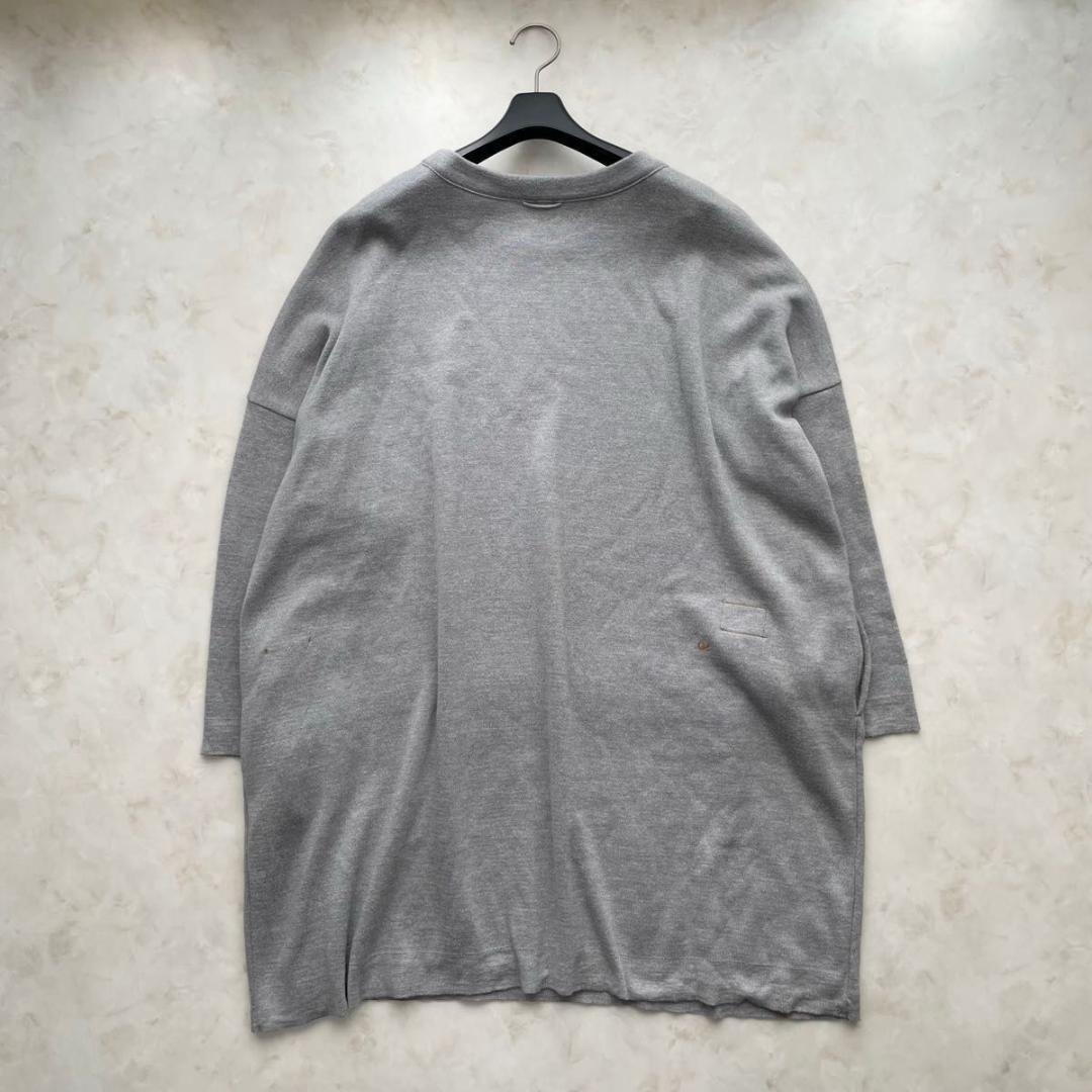 極美品 定価4.4万 2024AW 45R スムースのチュニック ワンピース