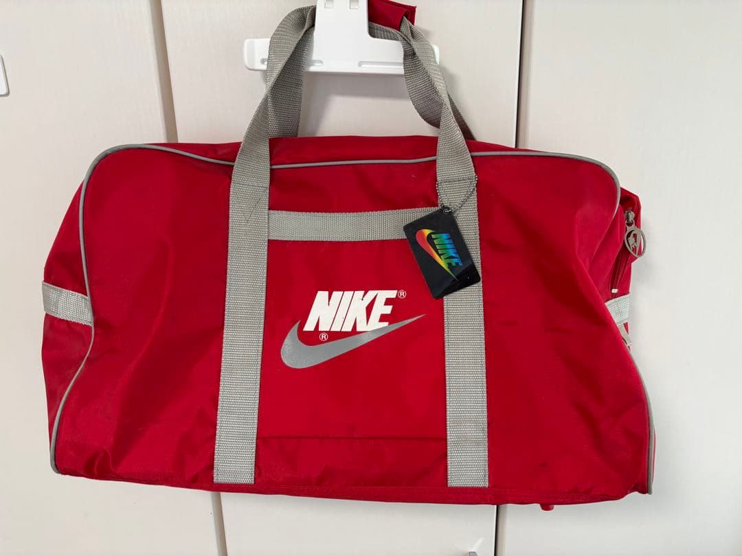 80s 90s NIKE スクールバッグ ボスト ンバッグスクバy2k