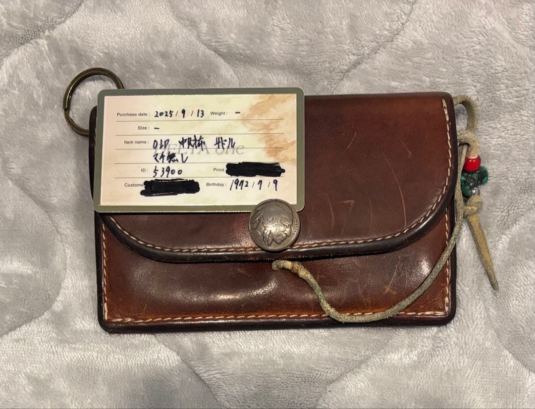 ゴローズ オールド 中財布 サドル 廃盤モデル お値下げ可能！！