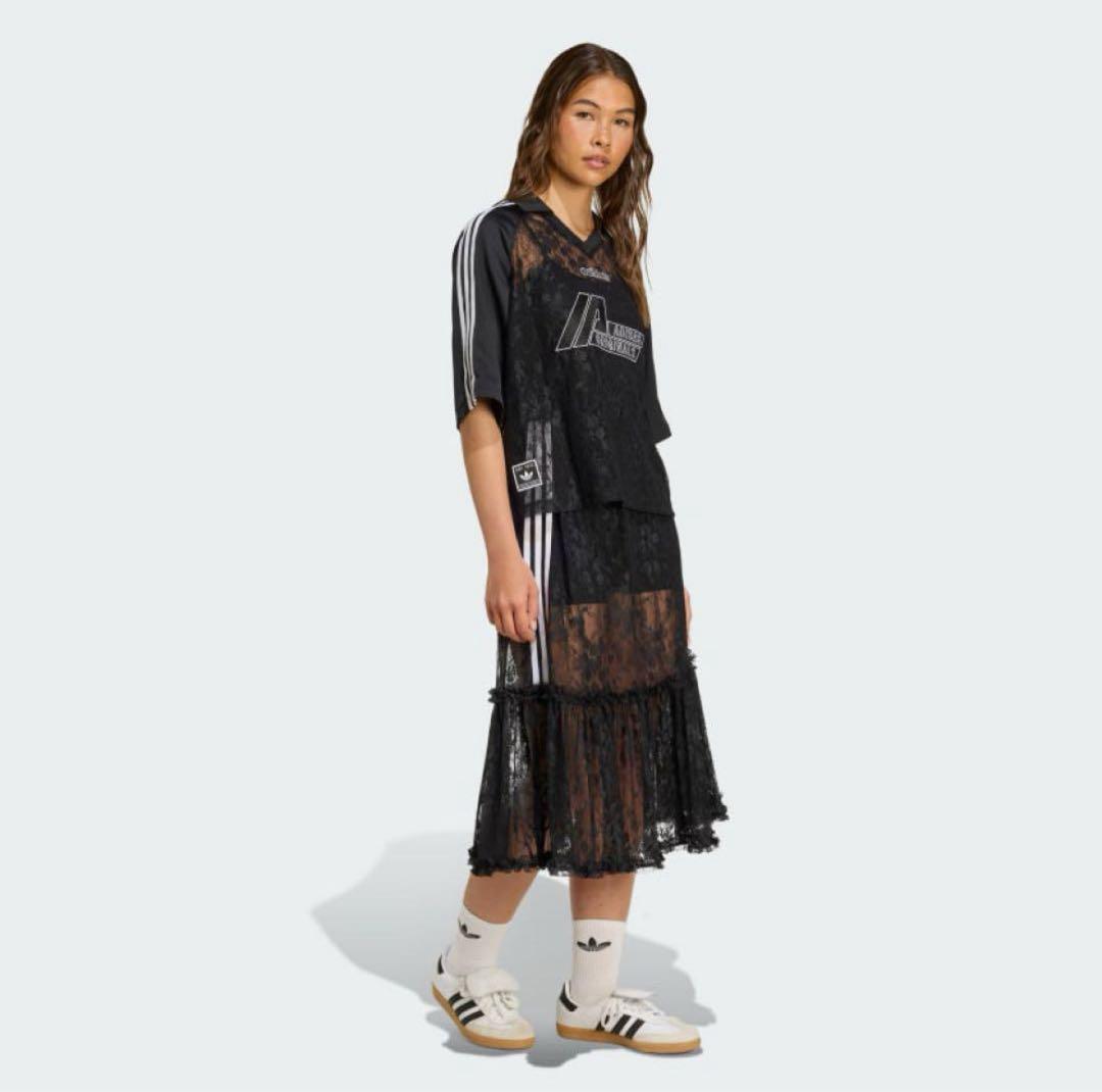 adidas オリジナルス レーススカート ブラック