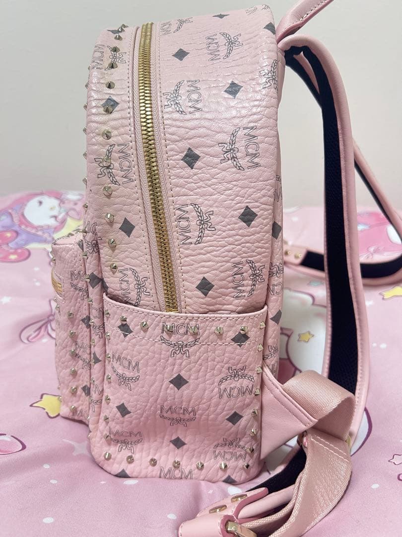 MCM リュック パウダーピンク