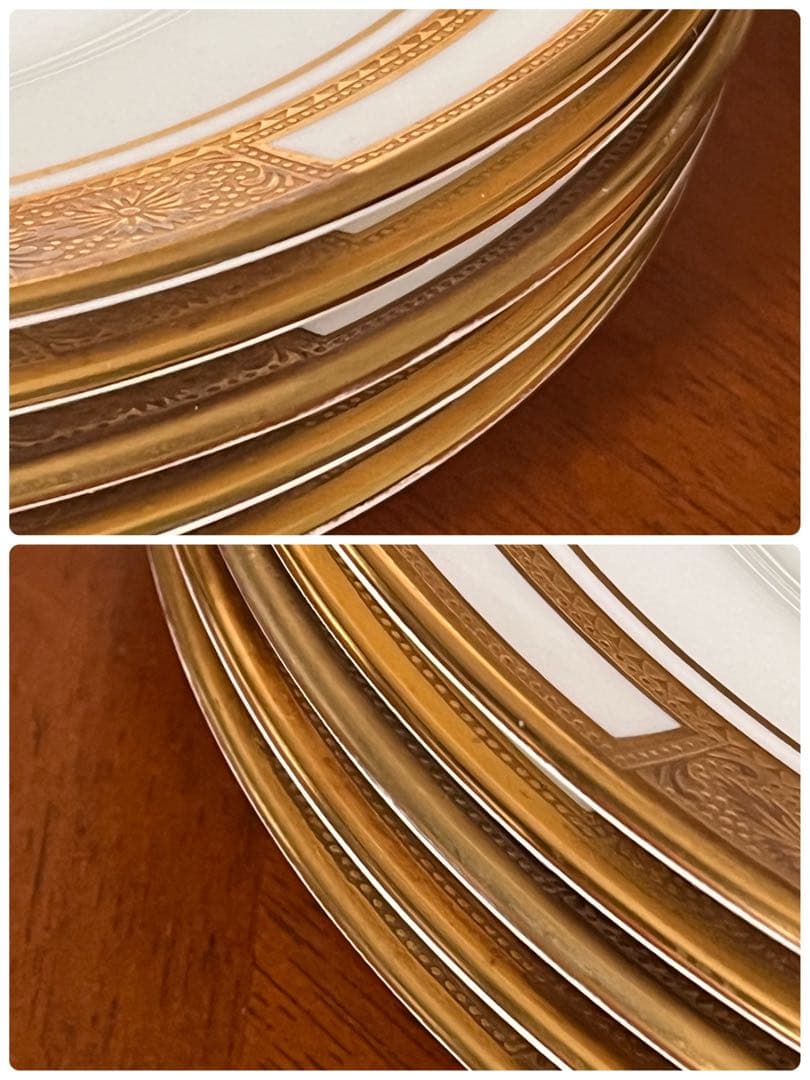 【英国ビンテージ】エインズレイ★エンプレス★デザート皿　5枚