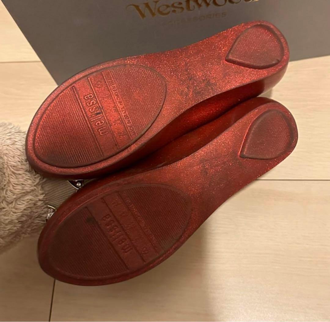 vivienne westwood メリッサ　フラットシューズ　24〜25cm