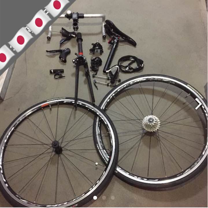 ロードバイク パーツ いろいろ