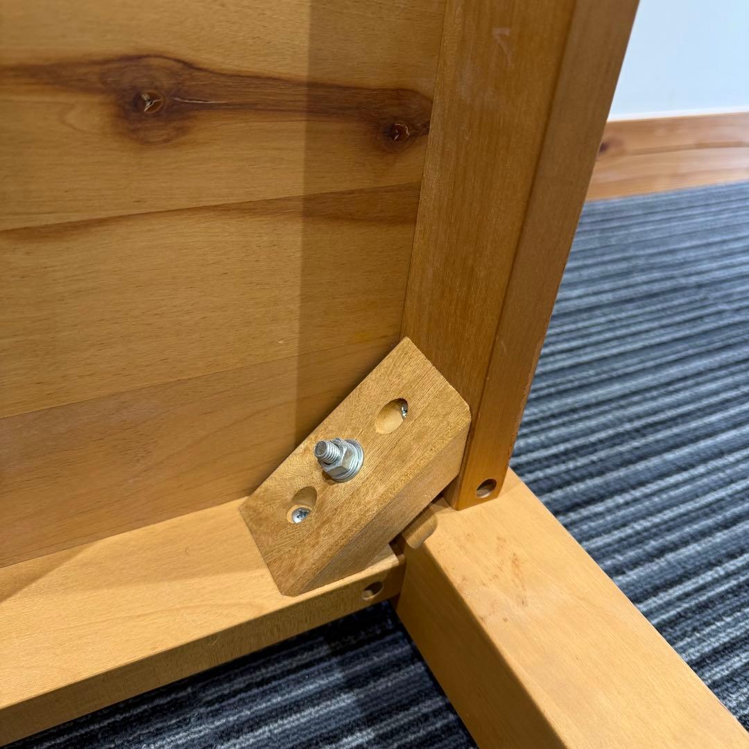 無印良品 バーチ材 木製テーブル 85cm×85cm