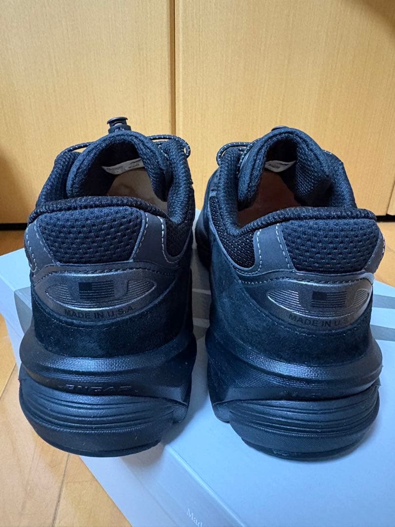 未使用級　New Balance U990BB6 トリプルブラック
