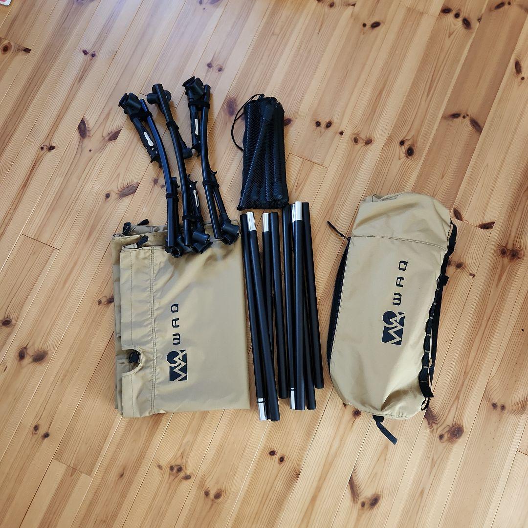 WAQ ワック 2Wayコット　タン