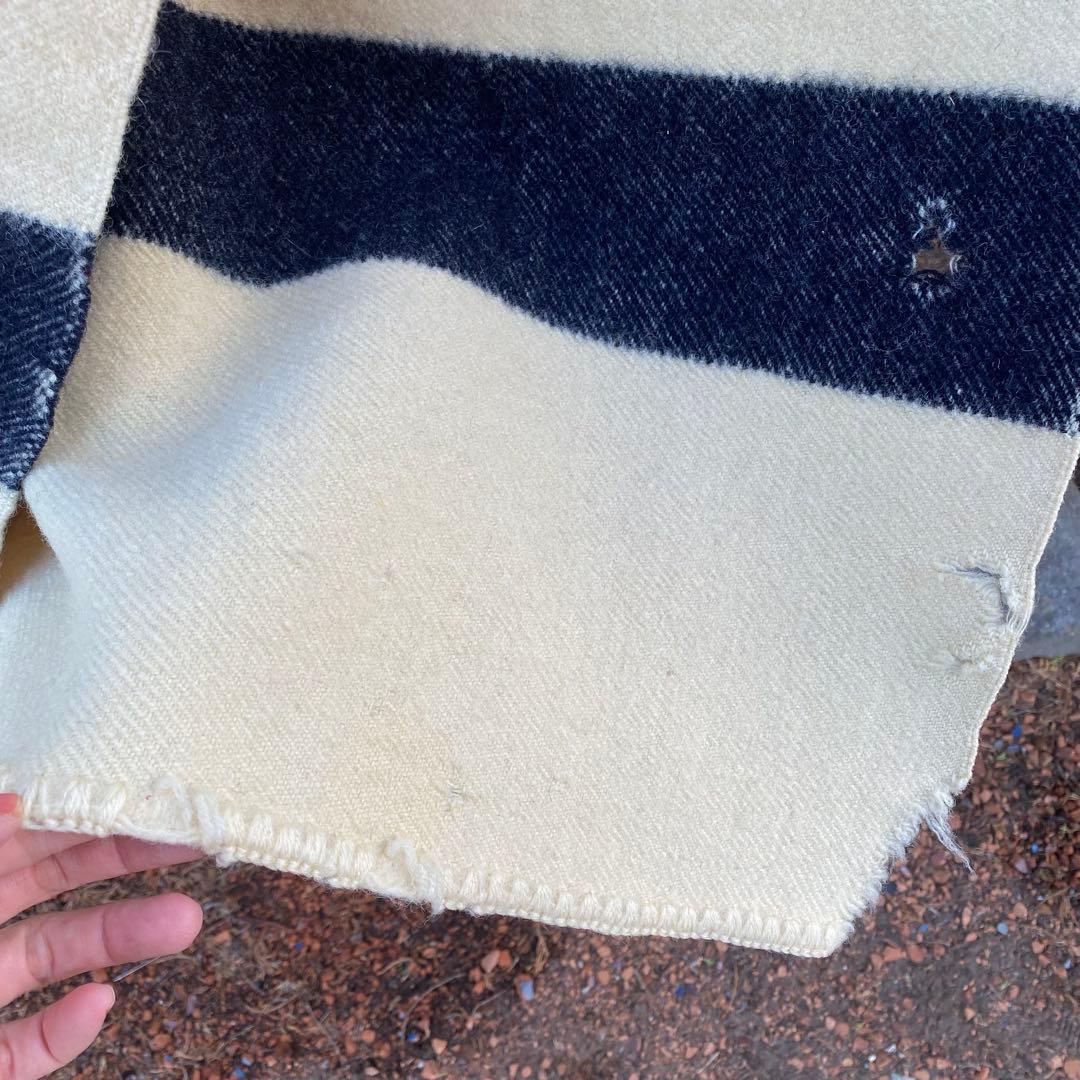 HUDSON'S BAY 4ポイントブランケット ヴィンテージ 50s