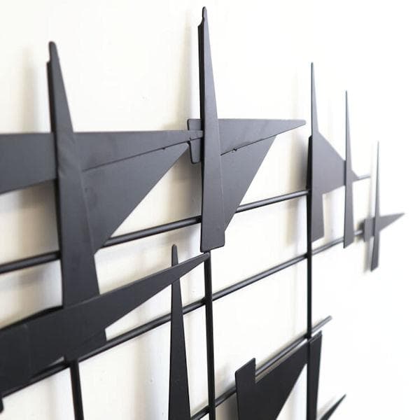 アイアンウォールアート トライアングル 壁飾り アートパネル プレート（63）