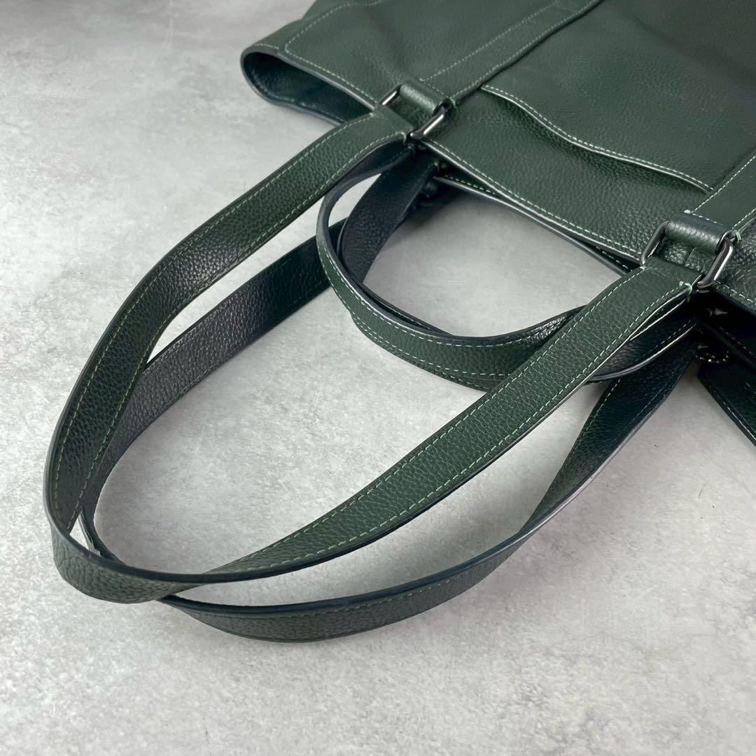 極美品 coach コーチ ハドソン トートバッグ ダブルハンドル 肩がけ