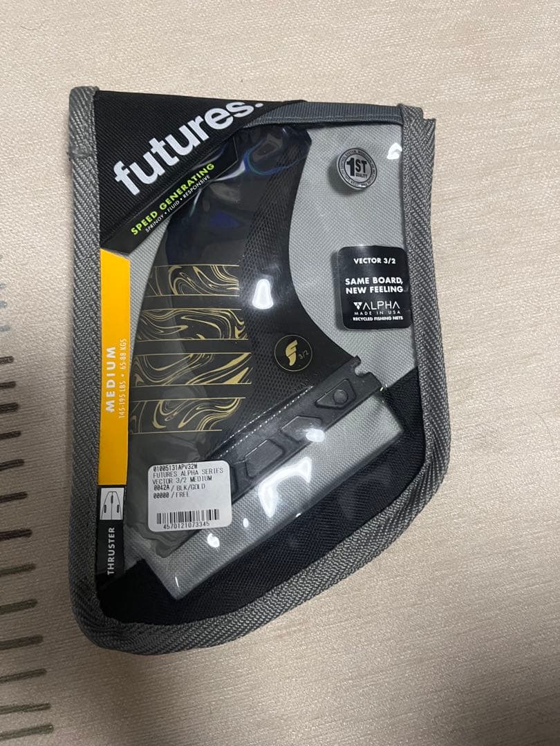 サーフィン・ボディボード futures. vector ALPHA