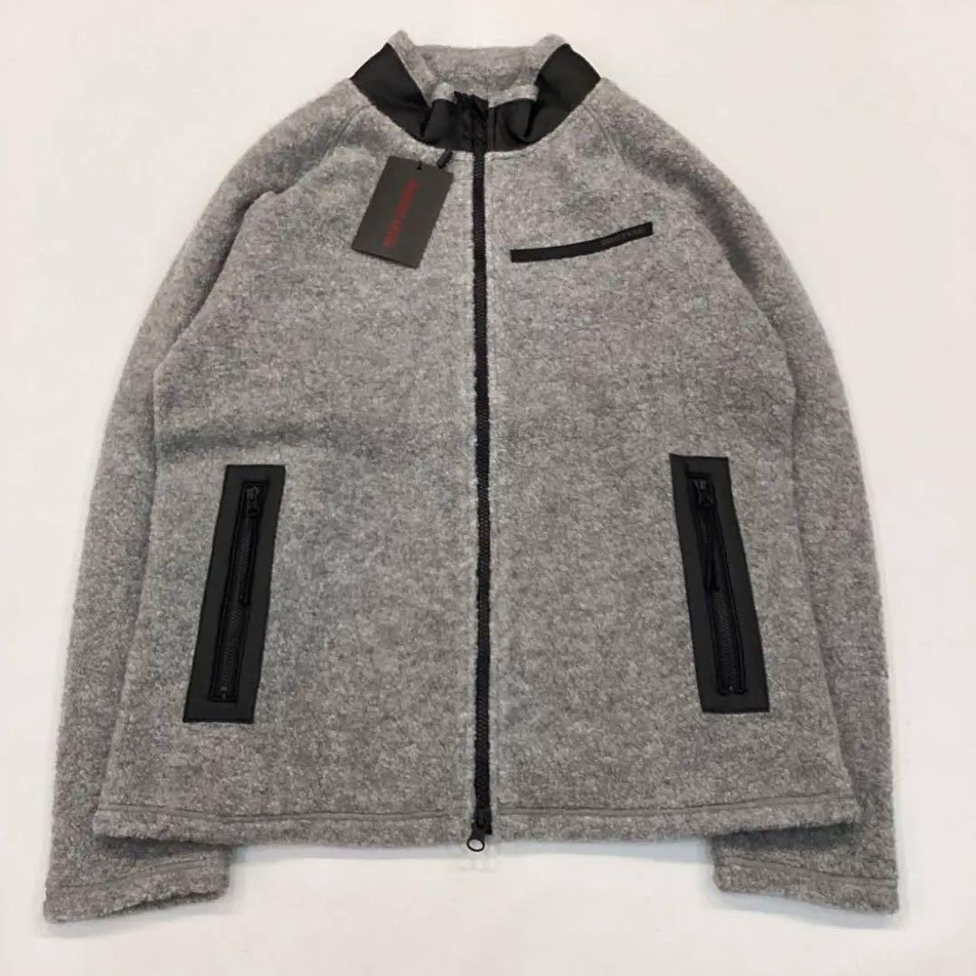 新品　BRIEFING SH MS WOOL BOA BLOUSON グレーM