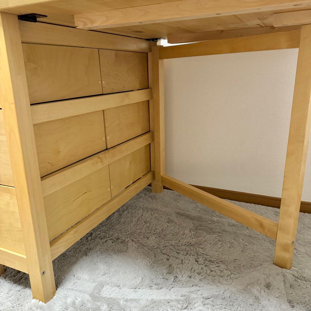 【廃盤ナチュラルカラー】IKEA NORDEN ノールデン ゲートレックテーブル