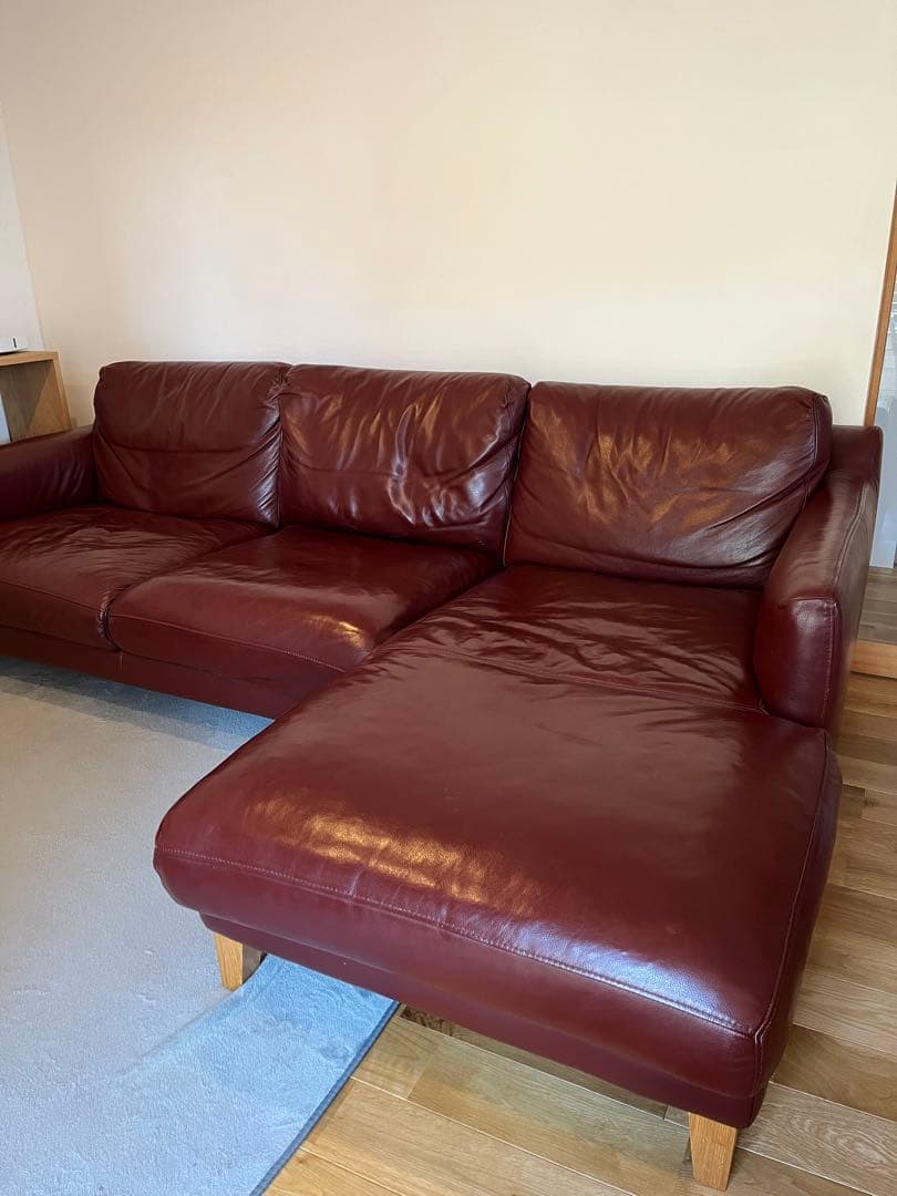 five by five S5507 レザーソファ