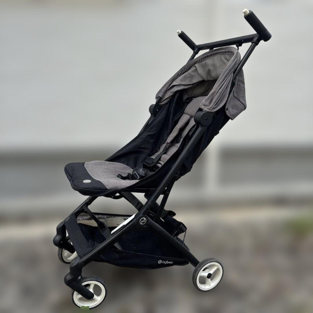 サイベックス　リベル　グレー　軽量折りたたみベビーカー 黒/グレー