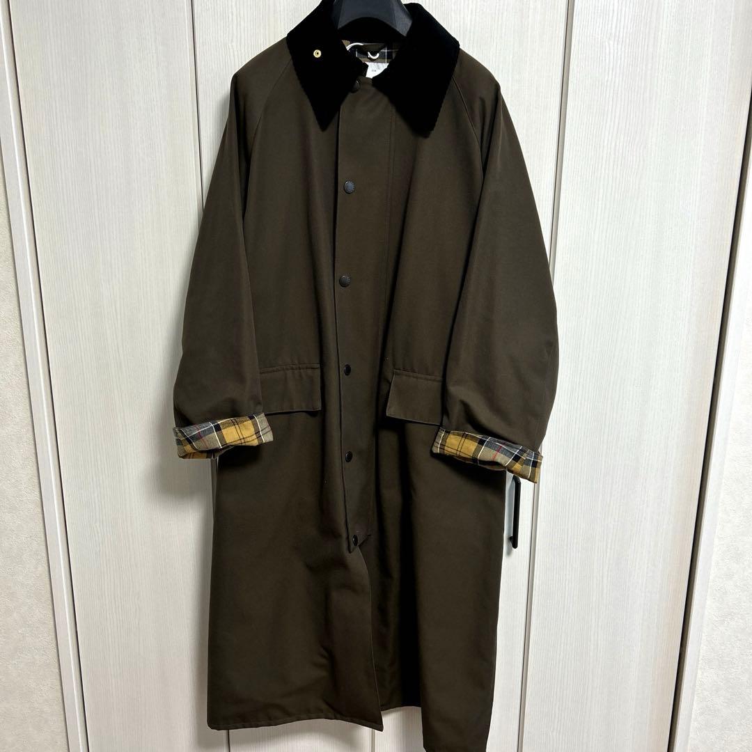 ベ*い様 Barbour×TOMORROWLAND バブアー　ロングコート