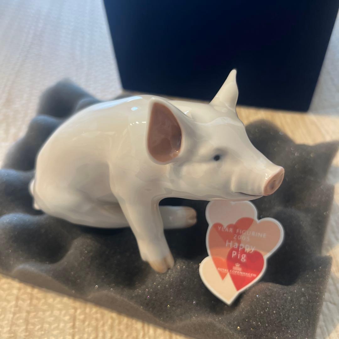 ロイヤルコペンハーゲン　2005 pig 豚 亥フィギュリン
