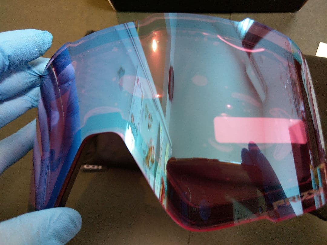 未使用 OAKLEY LINE MINER PRO M レンズ ICED