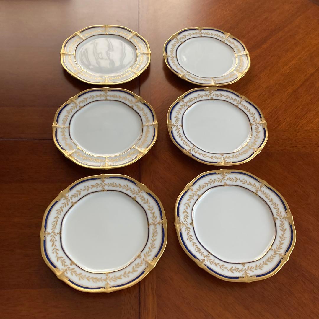 ノリタケ　ダイヤモンドコレクション　5569 ￼ マジェスティ　ブループレート