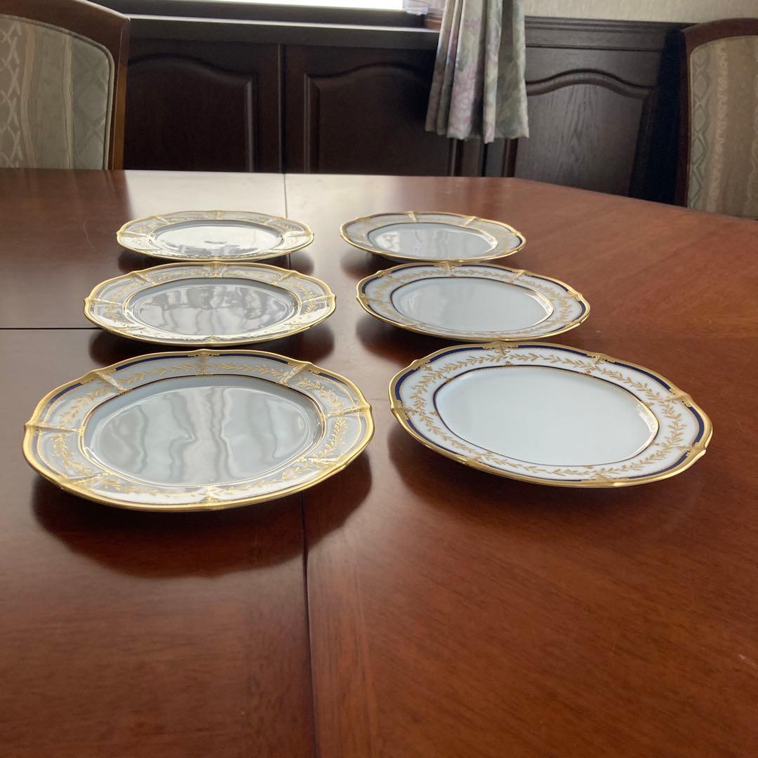 ノリタケ　ダイヤモンドコレクション　5569 ￼ マジェスティ　ブループレート