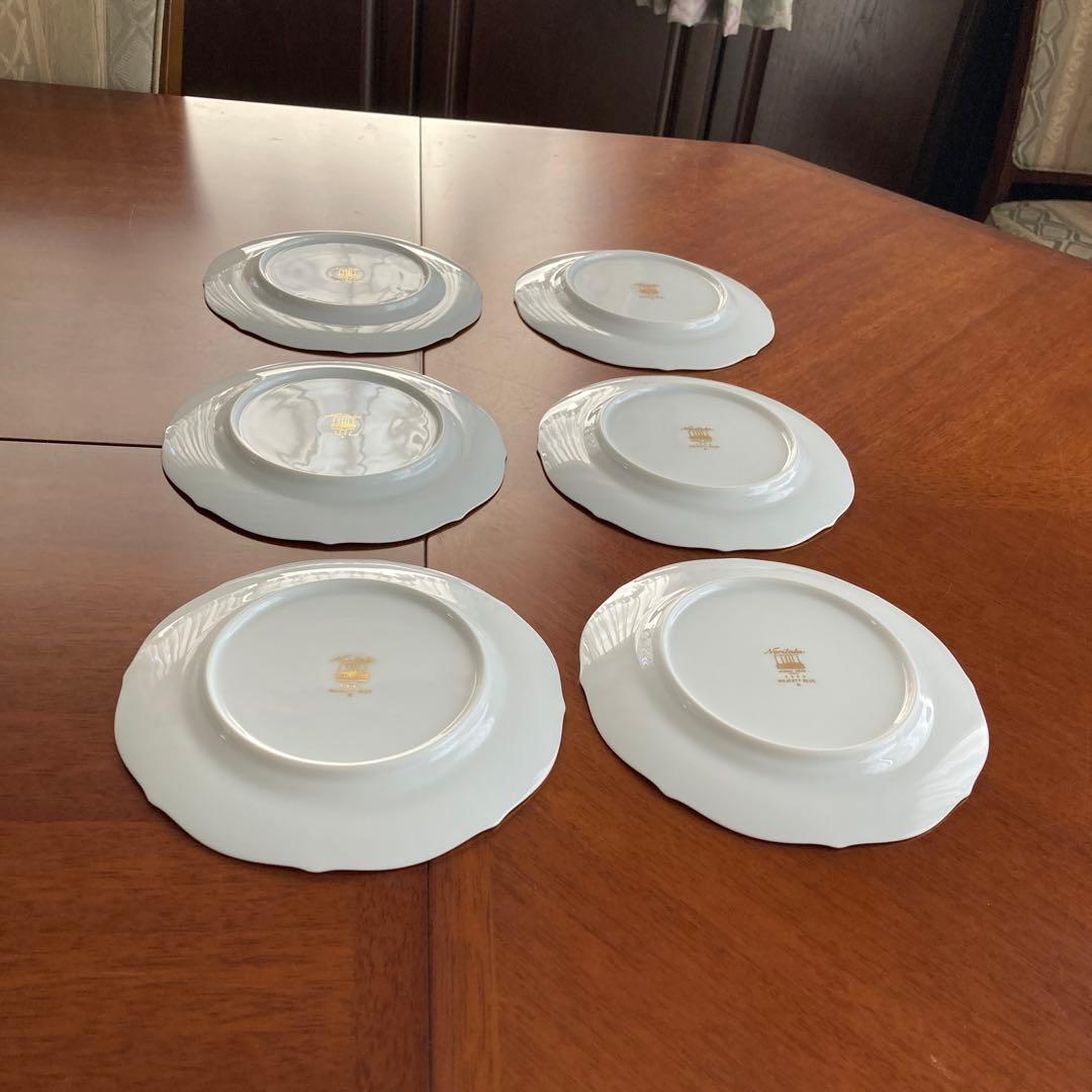 ノリタケ　ダイヤモンドコレクション　5569 ￼ マジェスティ　ブループレート