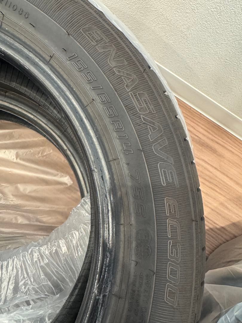 R♡ダンロップ　エナセーブ　夏用タイヤ155/65r14