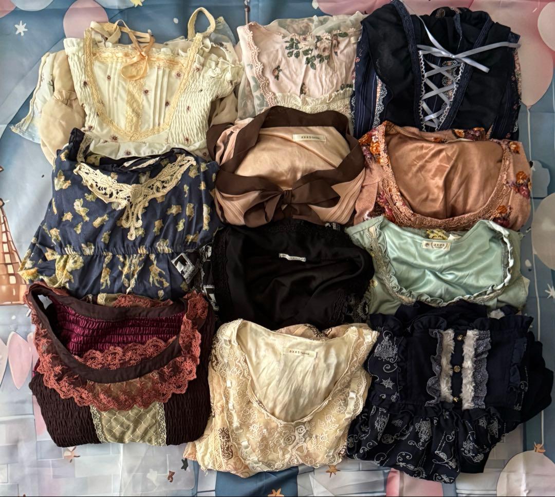 売り切り処分価格 axesワンピースまとめ売り11点