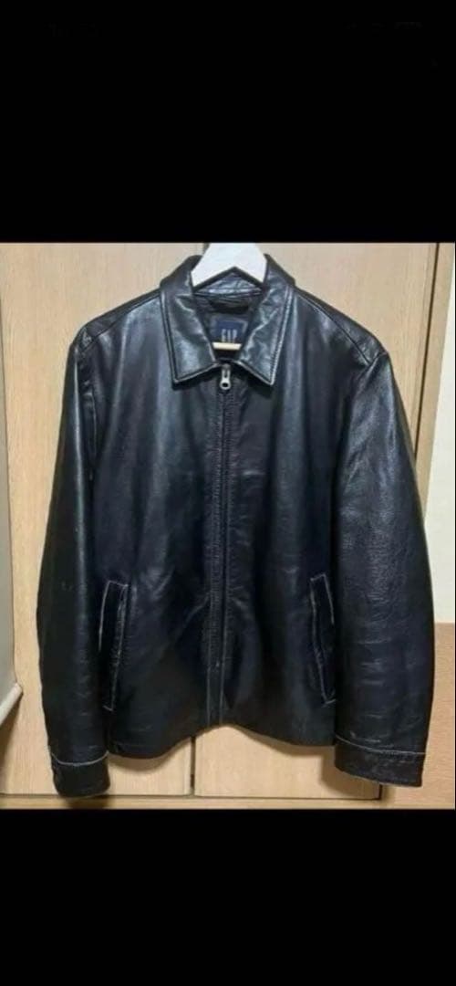ジャケット・アウター old gap leather jaket 90s OVY