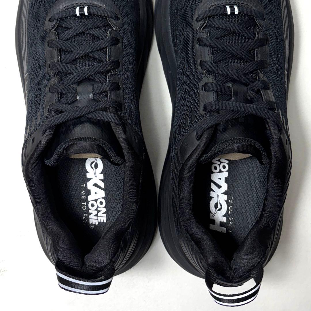 【極美品】HOKA ONE ONE ボンダイ6 27cm ブラック