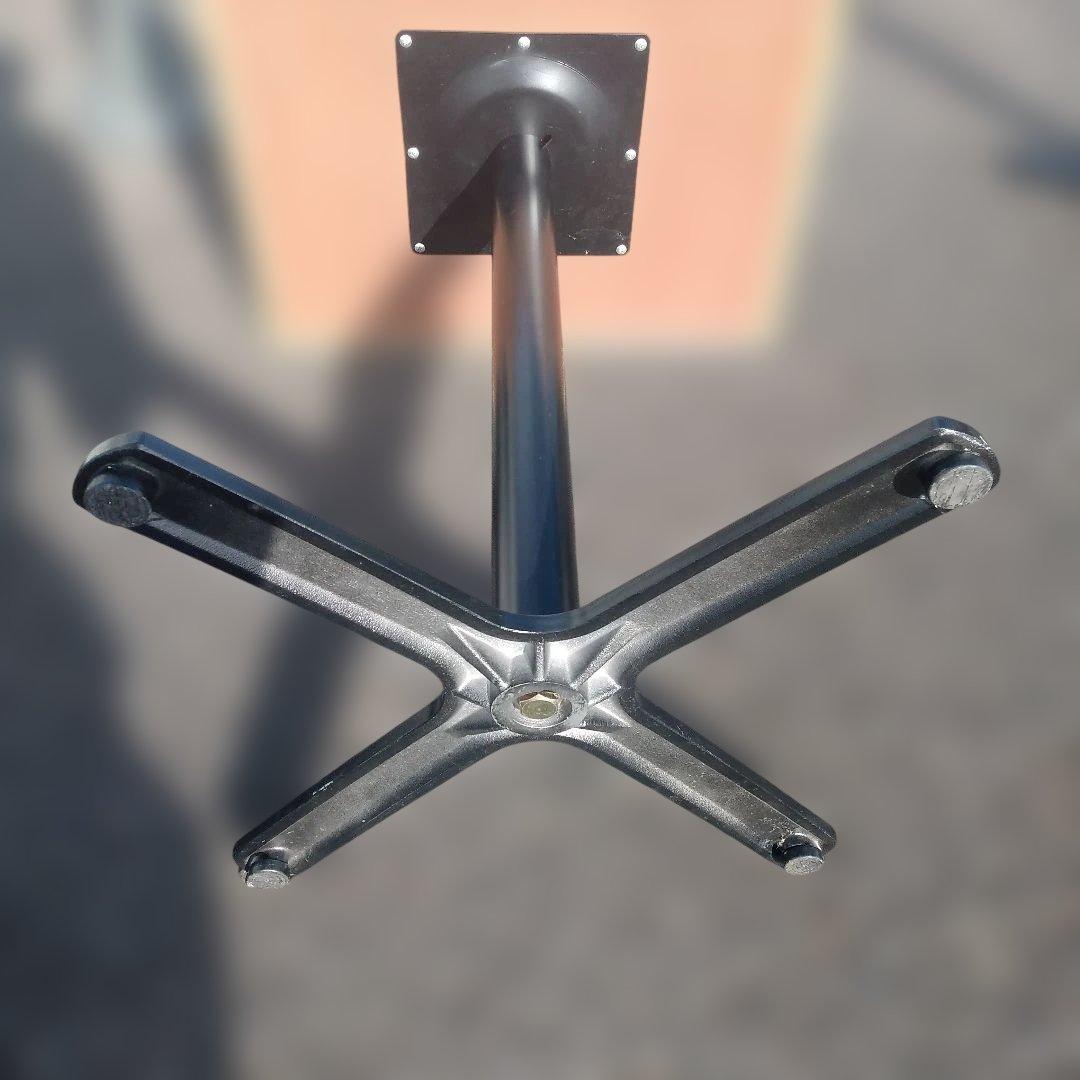 4991-2）木製カウンターテーブル ナチュラル　ティーテーブル