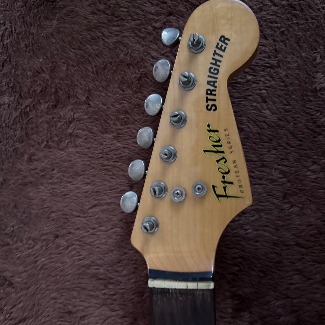 Fresher Strighter エレキギター ナチュラルウッド