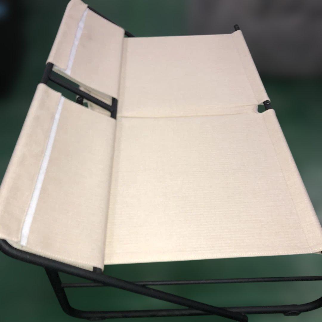 2人掛け ソファ クッション付き インテリア 折りたたみ