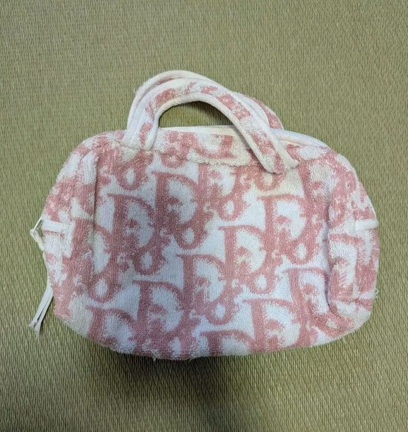 Dior　パイル地ポーチ