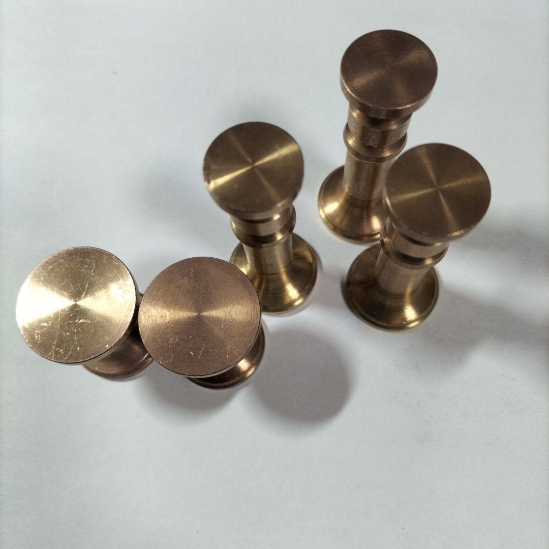 スコープ 真鍮　ネジ式 フック1型２型 ５個セット