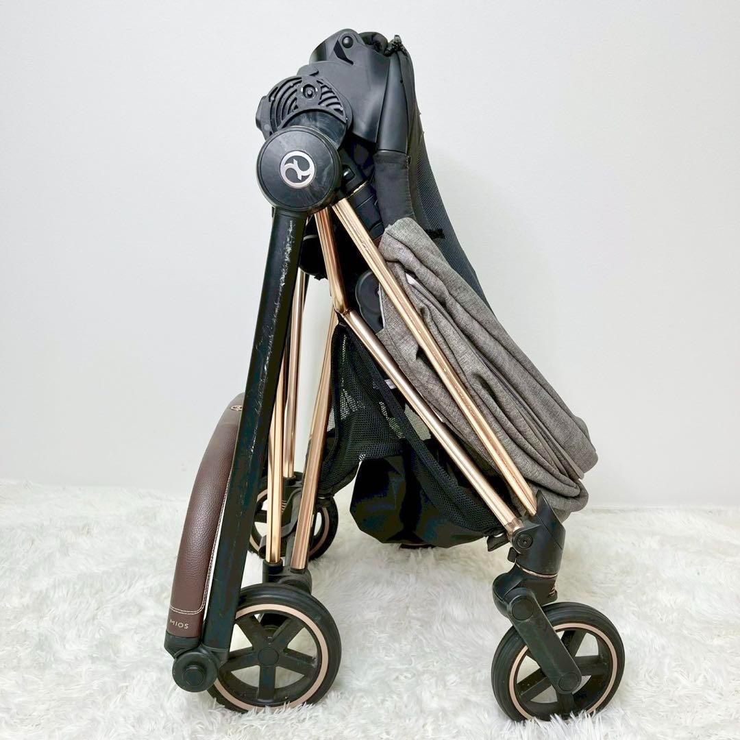 cybex MIOS ミオス ベビーカー ローズゴールド 軽量 グレー