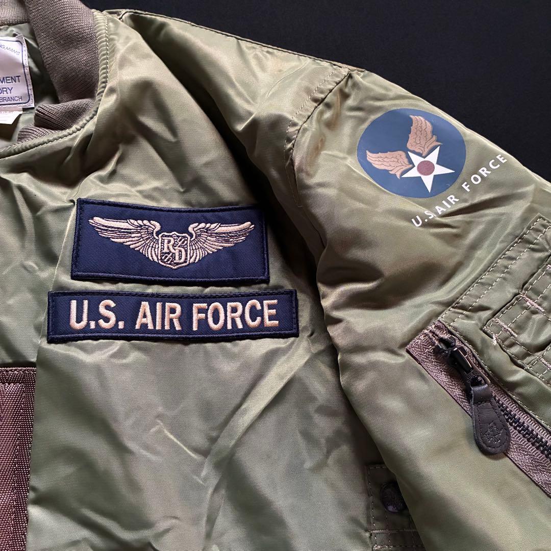 試着のみ TED COMPANY U.S.A.F. MA-1 フライトジャケット