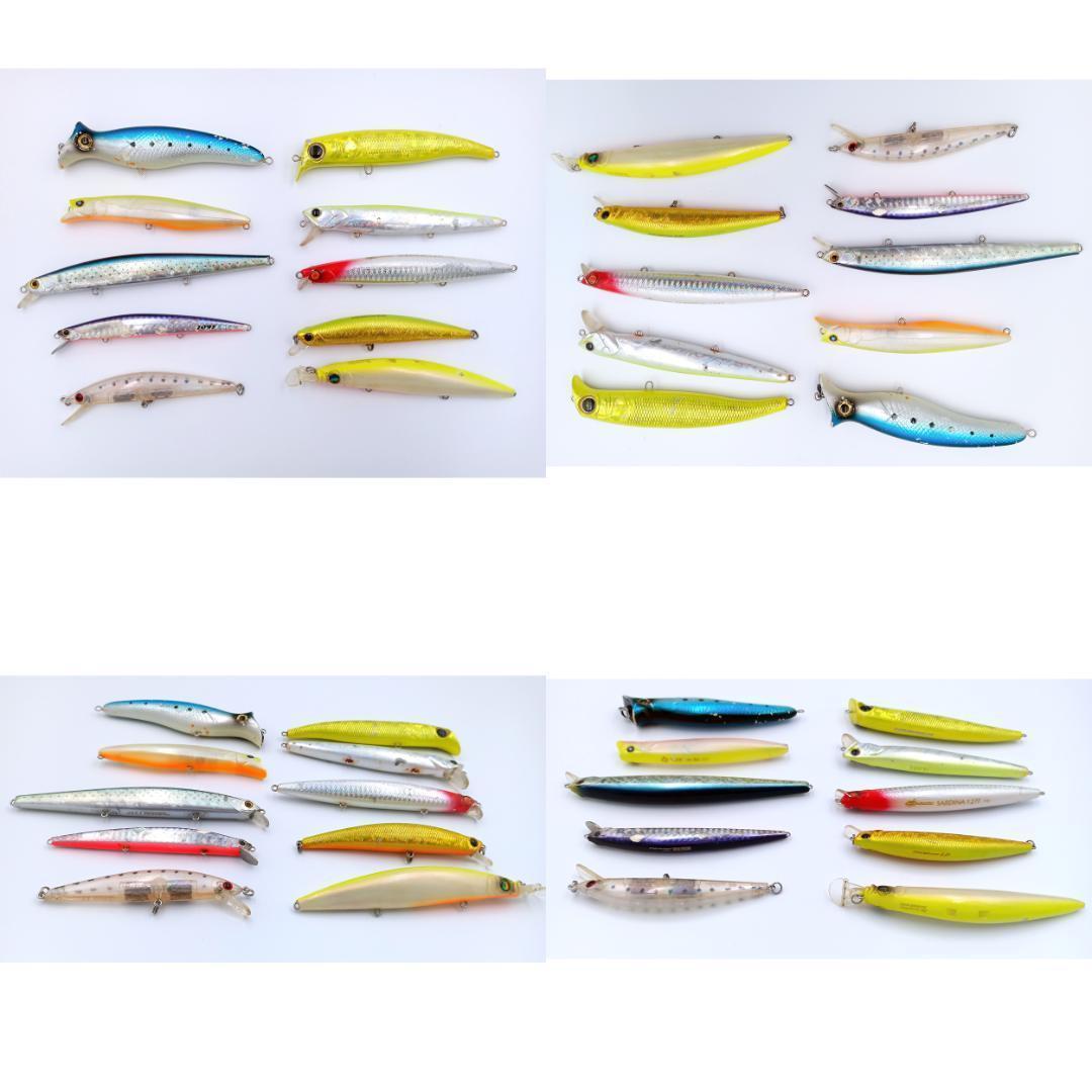 【レア】シーバス用中古ルアー引退　５０点セット　まとめ売り！早い者勝ち