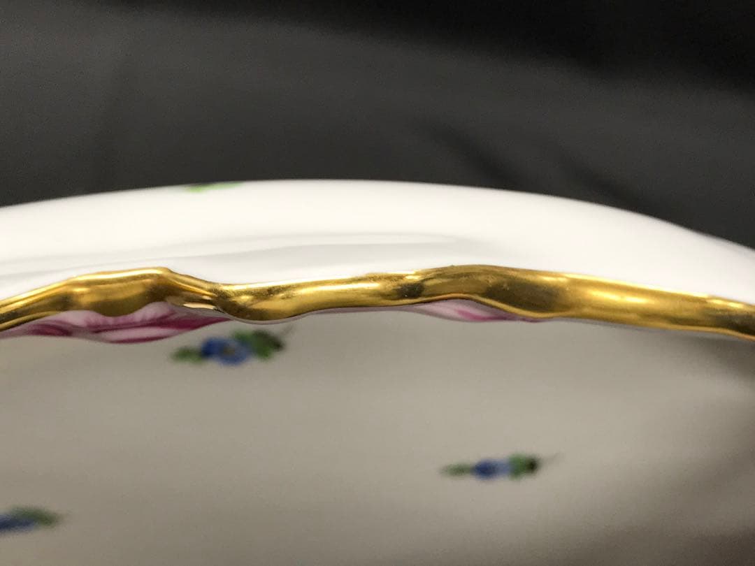 【USED美品】HEREND ヘレンド　パーティートレイ　トレイ　プレート